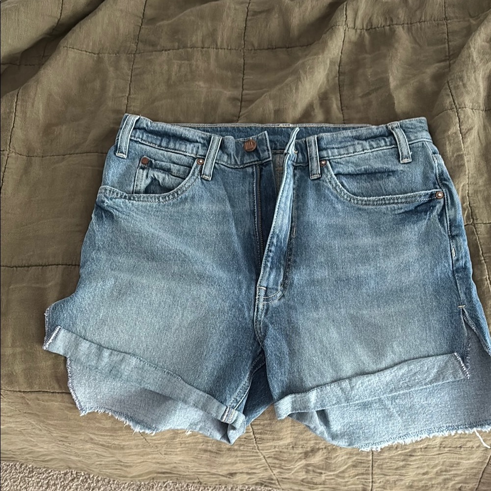 Oak and Acorn S3 slouchy denim shorts